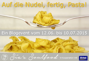 SiaÂ´s Soulfood Pasta Blogevent  Event Banner