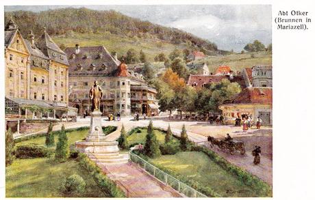 Mariazell-Hauptplatz-Alte-Ansicht