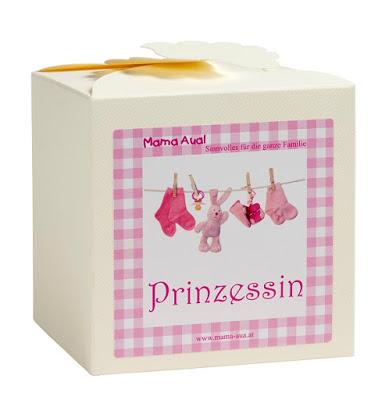 Das ideale Geschenk für jede Babyparty - für Prinzchen und Prinzessin nur das Beste!