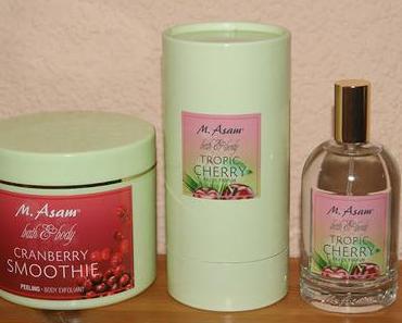 M. Asam Sommerprodukte - Tropic Cherry und Cranberry Smoothie