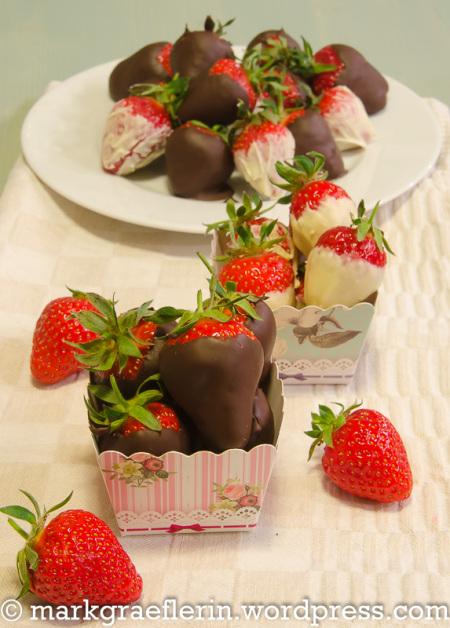 Erdbeeren Belgische Schokolade 7
