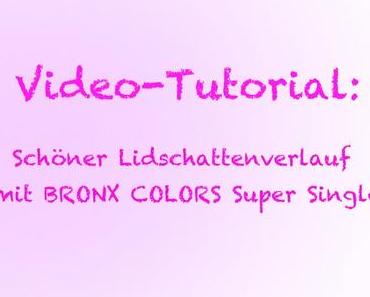 Tutorial: Schöner Lidschattenverlauf mit BRONX COLORS