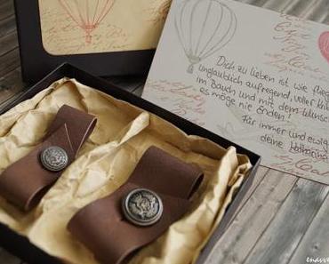 Lederarmbänder zum Hochzeitstag