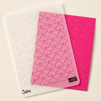 Happy Heart Textured Impressions Embossing Folder by Stampin' Up!