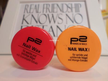 p2 Nail Wax Granatapfel & Mango-Review ♥