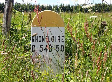 Wo Rhone und Loire aneinander grenzen. - © Foto: Erich Kimmich 