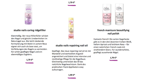 [Preview] essence Neues Sortiment Herbst/Winter 2015