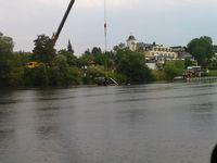 Hubschrauberabsturz Mülheim an der Mosel@Wasserschutzpolizeiamt Rheinland-Pfalz