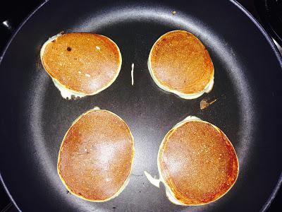 Pancakes im Glas