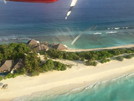 Luftaufnahmen von unserem Malediven-Traumresort