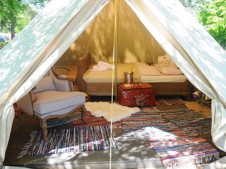 Nicht ohne mein Bett: Camping für Anspruchsvolle
