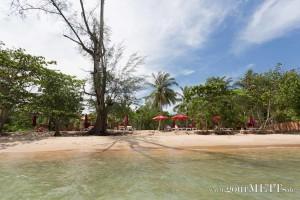 Das Wild Beach Resort in Phu Quoc vom Meer aus