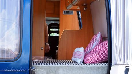 Campingbett im Fiat Dukato