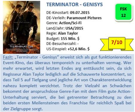 Terminator - Genisys - Bewertung - FW