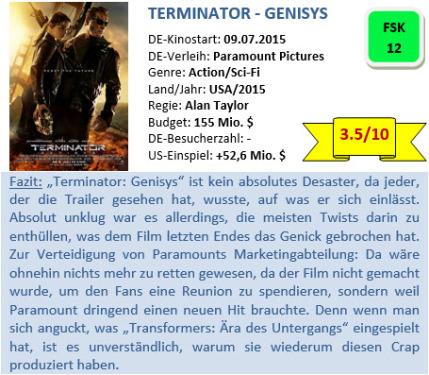Terminator - Genisys - Bewertung - MF