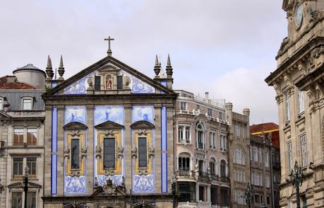 Fassade in der Altstadt von Porto