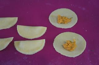 Süßkartoffelravioli (2P)