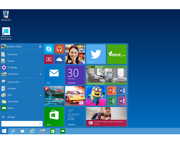 Windows 10 steht in den Startlöchern!