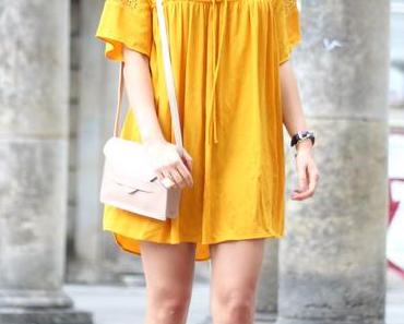 Yellow Boho Dress