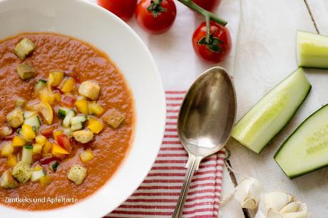 Heute bleibt die Küche kalt: leckere, leichte und sommerliche Gazpacho