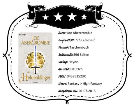 Joe Abercrombie – Heldenklingen
