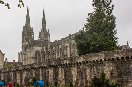 Kathedrale von Qimper in der Bretagne