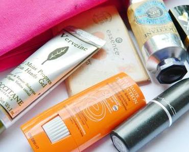 DIE 5 WICHTIGSTEN BEAUTYPRODUKTE IN MEINER HANDTASCHE