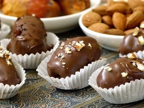Rezept Schokoladendatteln mit Mandeln - Groppi - Kairo - Cairo - Datteln