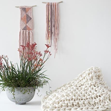 extreme knitting - chunky knits with felted merino yarn by lebenslustiger.com
