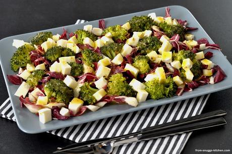 Sommersalat - heute: Brokkoli-Radicchio-Salat