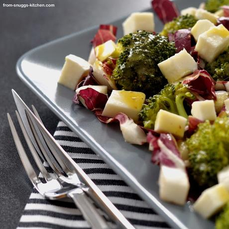 Sommersalat - heute: Brokkoli-Radicchio-Salat