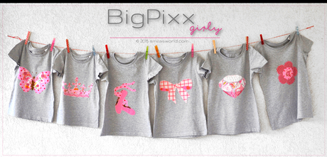 Shop Update: Stickdatei: BigPixx Girly