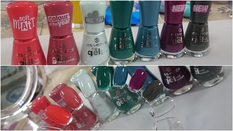 Essence Neuheiten Herbst '15 Swatches 1. Eindruck Nails, Face + Tools ♥