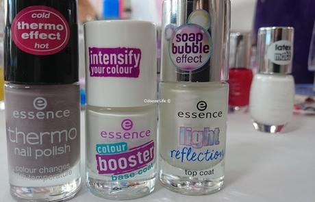 Essence Neuheiten Herbst '15 Swatches 1. Eindruck Nails, Face + Tools ♥