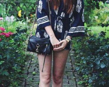OOTD: Blue Playsuit