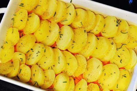 Karotten-Kartoffel-Gratin