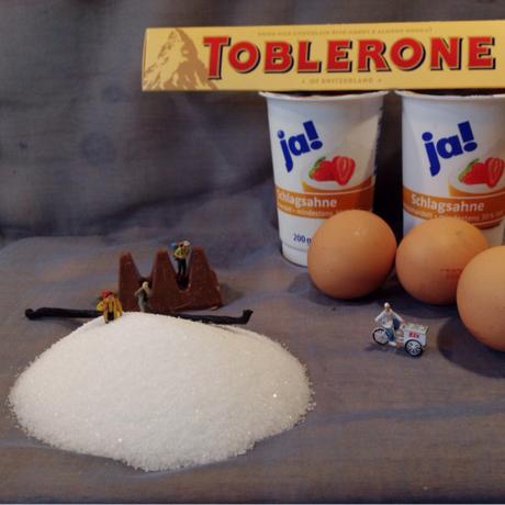 Semifredo nach Schweizer Art ;-) – oder – Tobleroneeis für Groß und Klein