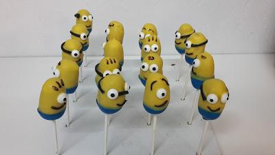Minion cake pops :-)