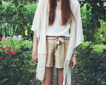 OOTD: Beige Shorts