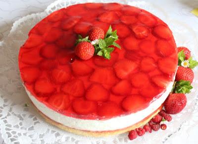 Erdbeertorte