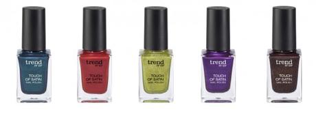 Die neue dm-Marke trend IT UP - Preview - Touch of Satin Nail Polish