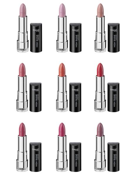 Die neue dm-Marke trend IT UP - Preview - High Shine Lipstick
