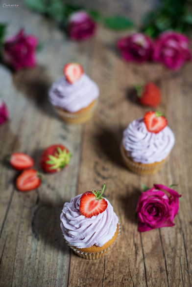 Erdbeer Daiquiri Cupcakes