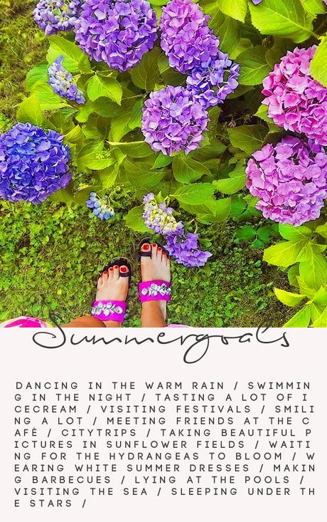 Summergoals- meine Sommerwünsche