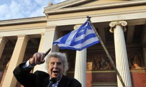 Berühmter Aktivist: Mikis Theodorakis