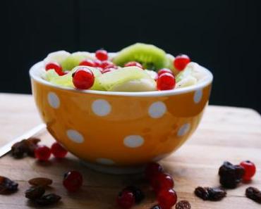 Kokostraum mit Früchten