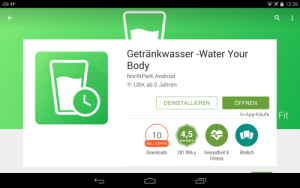 Trink Wasser - Water your Body