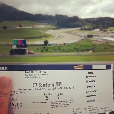 Das Wochenende stand bei uns ganz im Zeichen der DTM. Tag 1 & 2 verbrachte ich mit Papa am Red Bull Ring in Spielberg :)