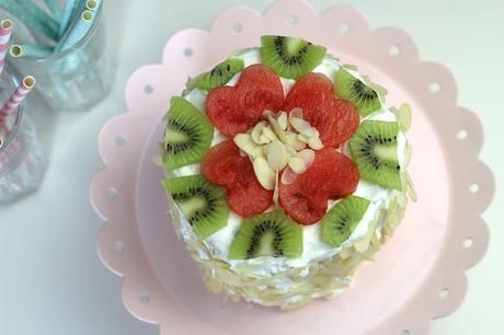 {DIY} Wassermelonen-Torte