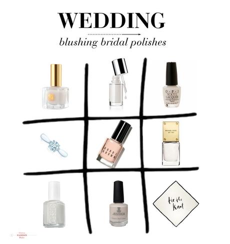 Hochzeitstagebuch: blushing bridal polishes